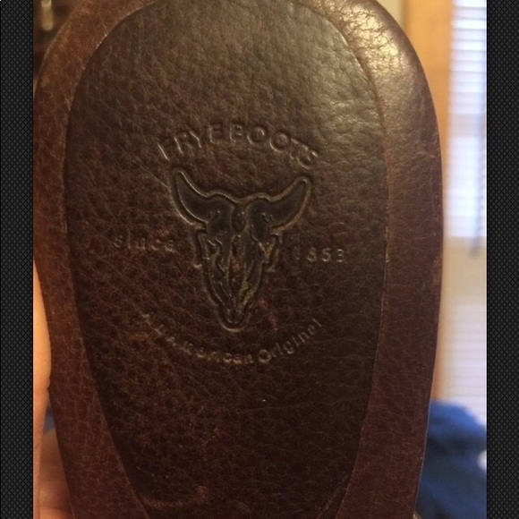 SOLD- Frye Reese Strappy Heel, Size 6.5, Brown - Picture 5 of 5